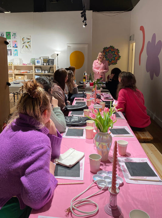 🎀 Galentines Handbag Painting Workshop 🎀 - Wednesday 12th February