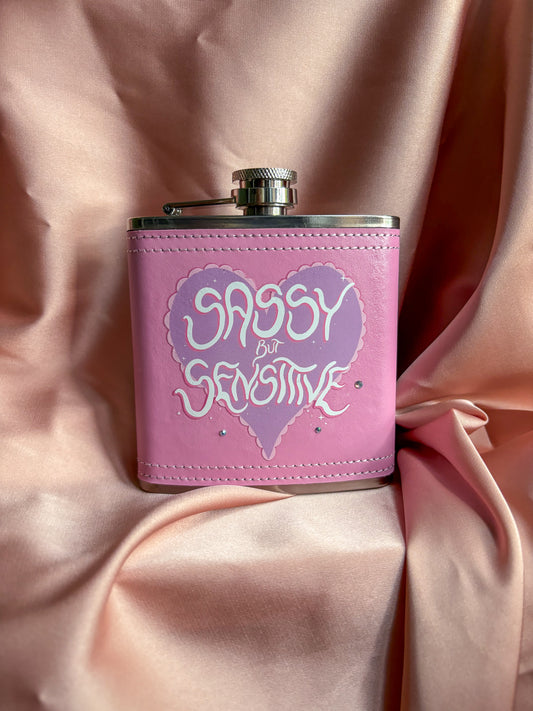 Sassy but sensitive hipflask