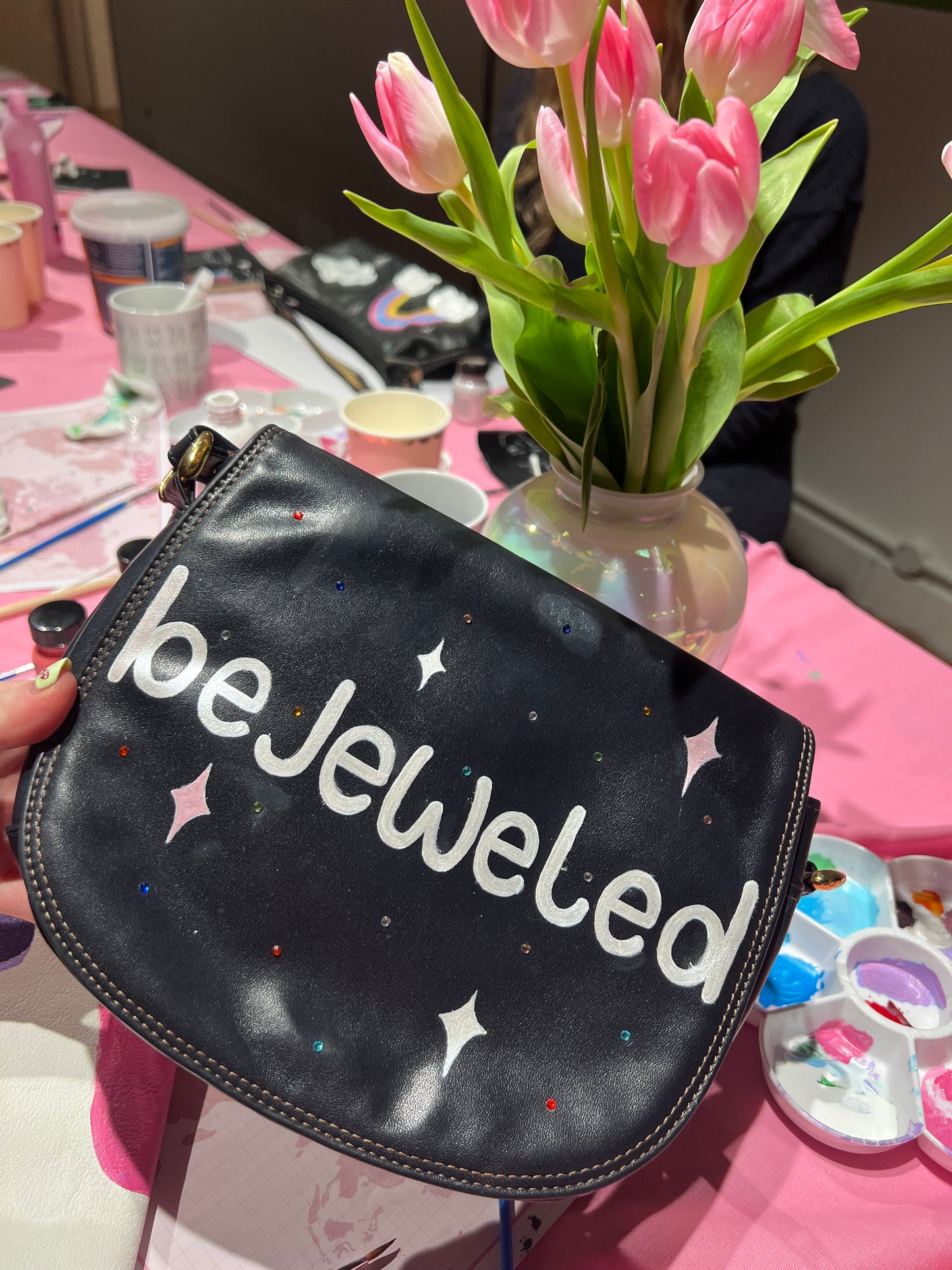 🎀 Galentines Handbag Painting Workshop 🎀 - Wednesday 12th February