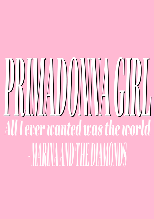 Primadonna girl - Marina and the Diamonds