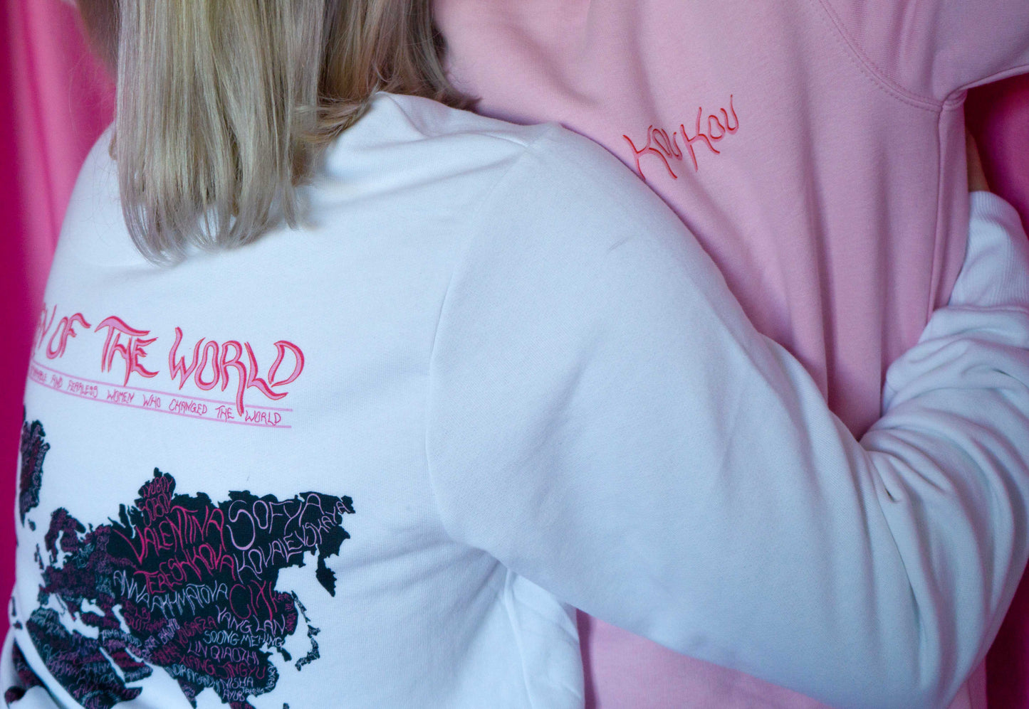women of the world sweatshirt