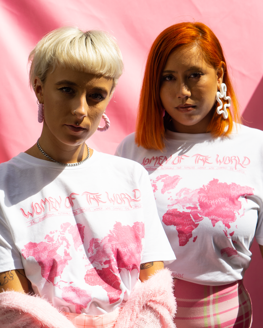 women of the world t-shirt