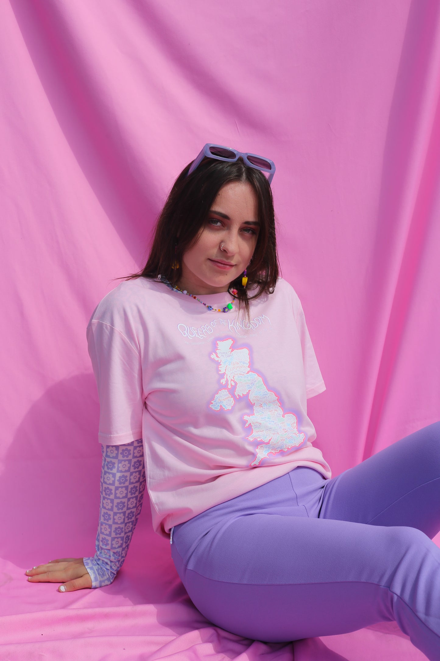 queers of the kingdom t-shirt pink