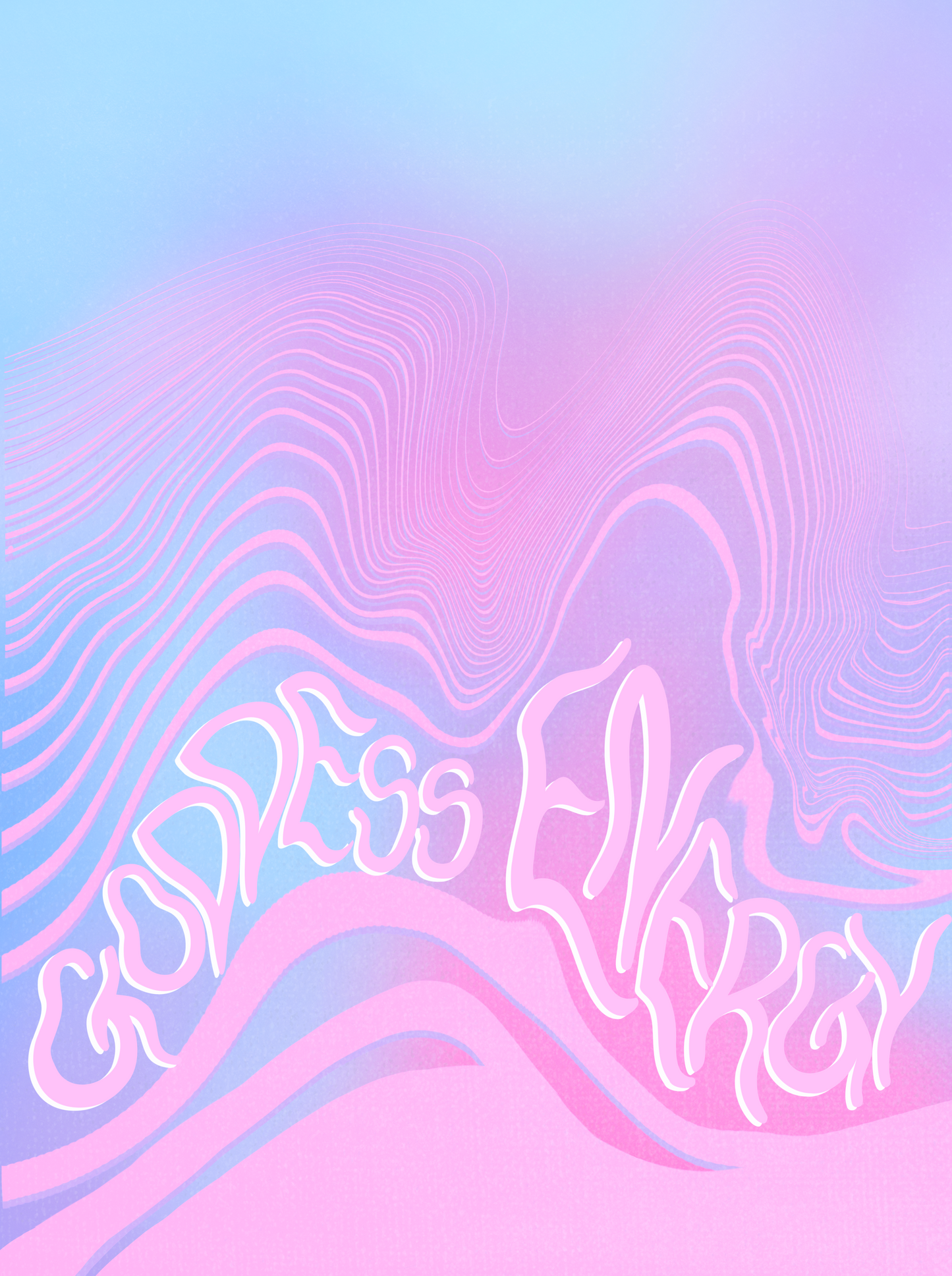 Goddess energy print