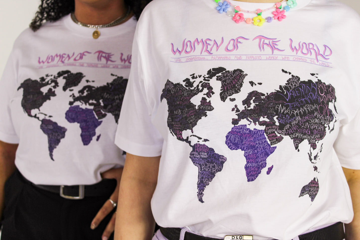 Women of the world lilac short sleeved t-shirt