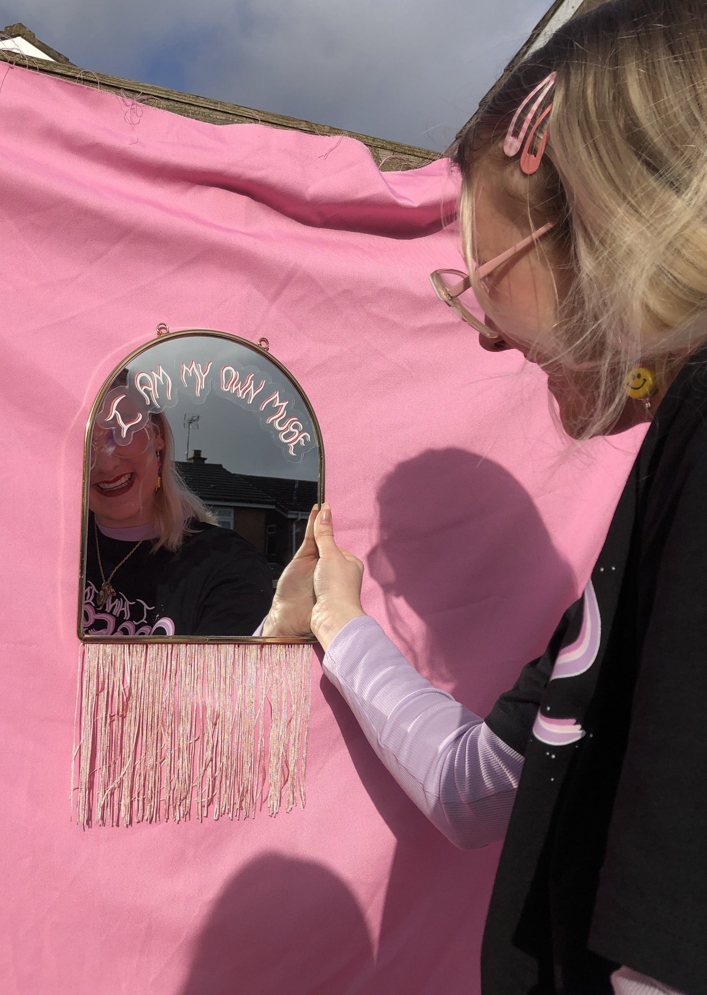 I am my own muse sticker