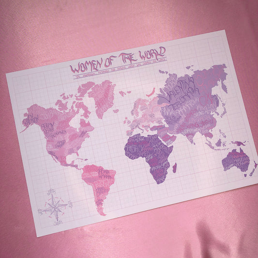 ✨limited edition✨ women of the world map!!