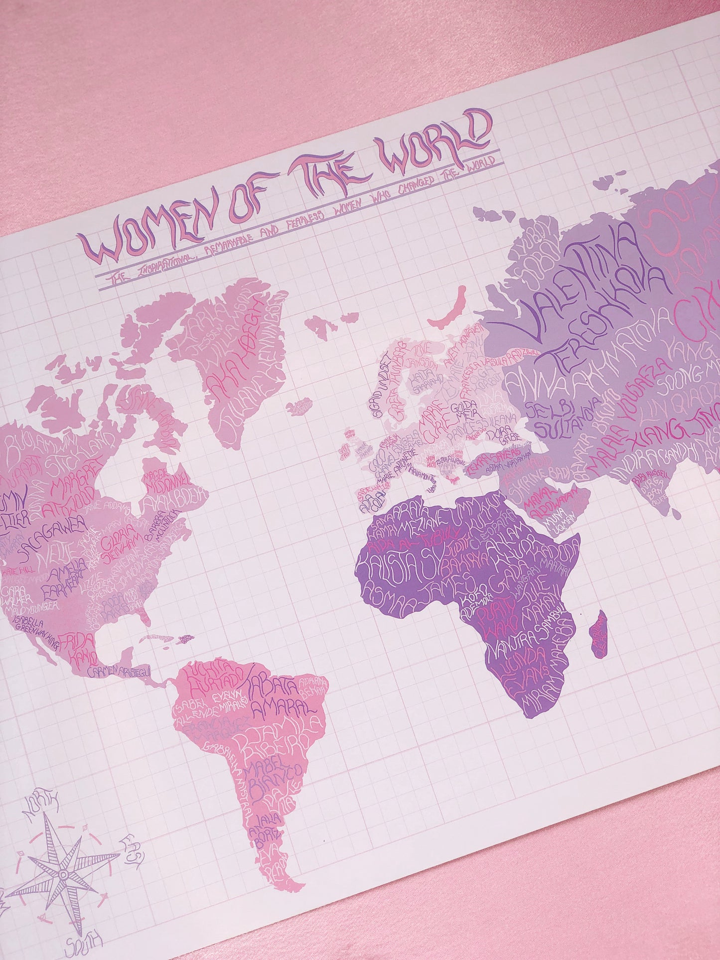 ✨limited edition✨ women of the world map!!