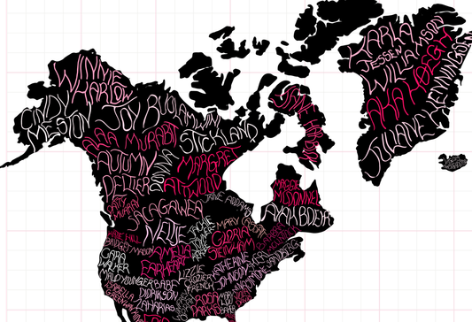 women of the world map