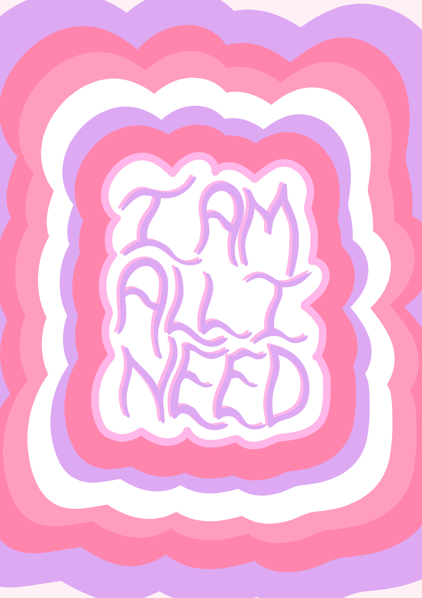 I am all I need print
