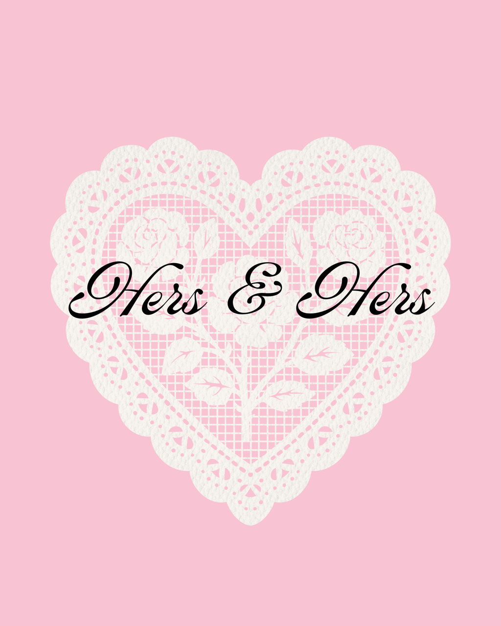 Hers and hers print