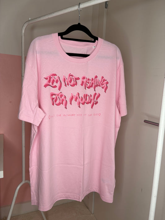 I'm not asking for much pink - 2XL - SECONDS SALE🌟