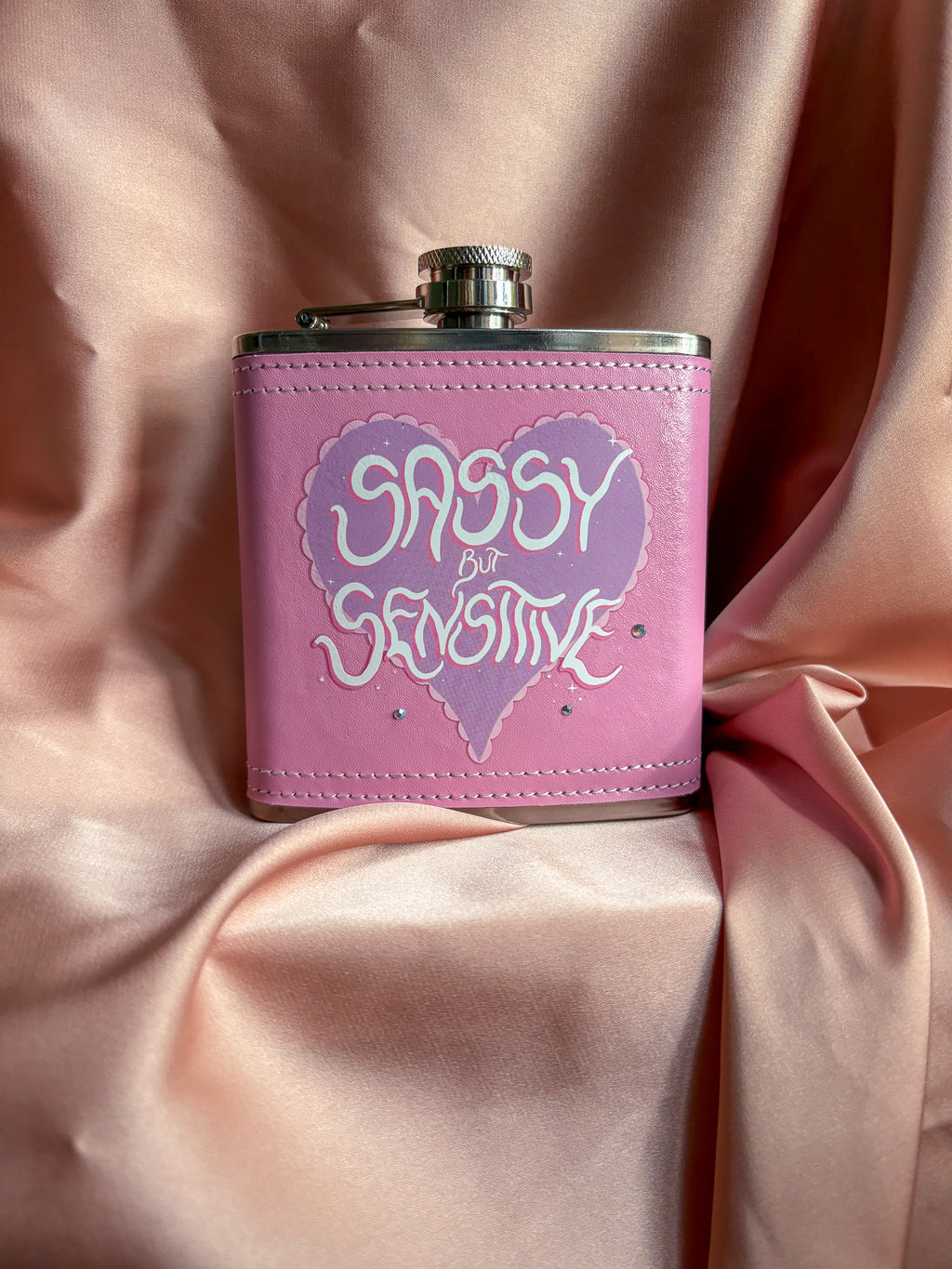 Sassy but sensitive hipflask