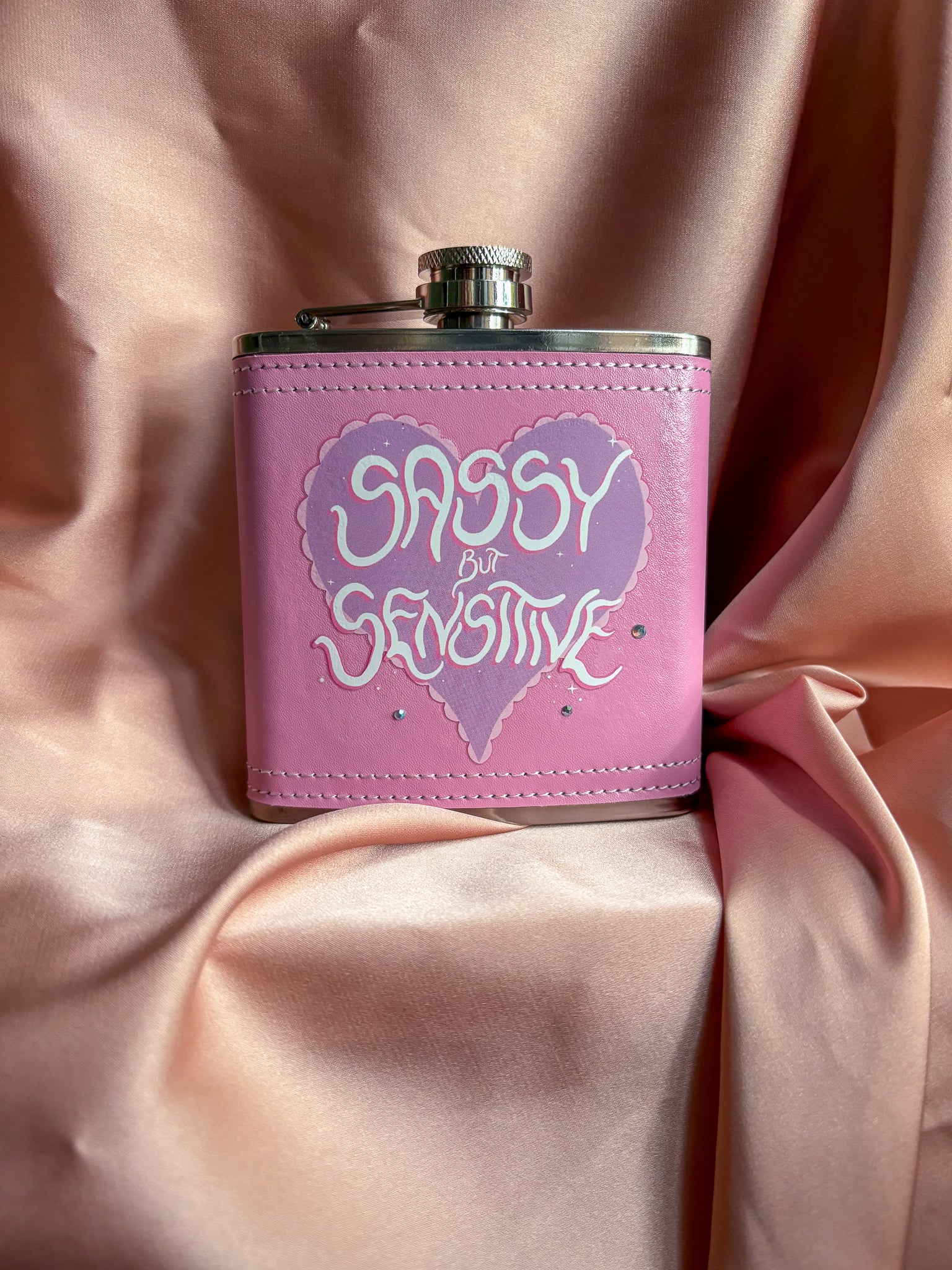 Sassy but sensitive hipflask