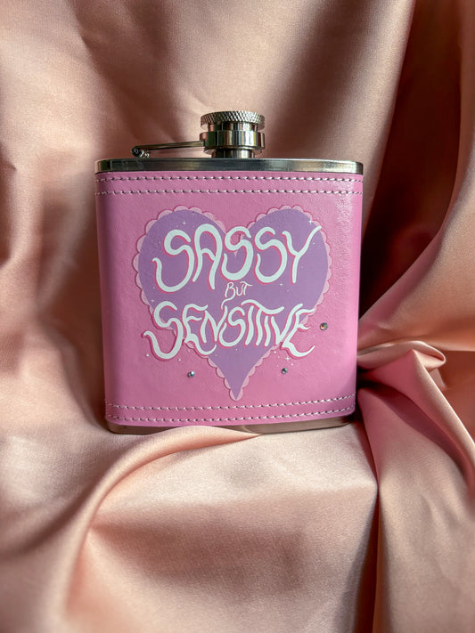 Sassy but sensitive hipflask