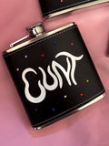 Star Gem Cunt Hip Flask