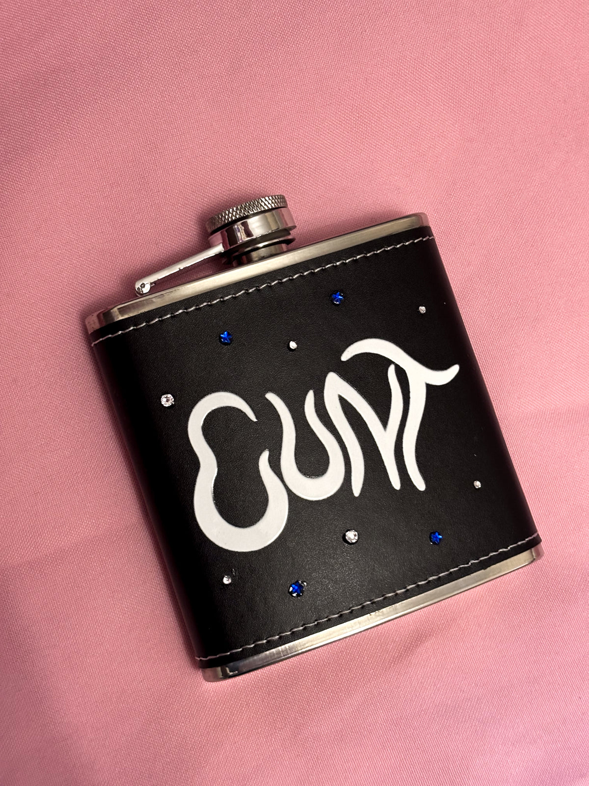 Star Gem Cunt Hip Flask