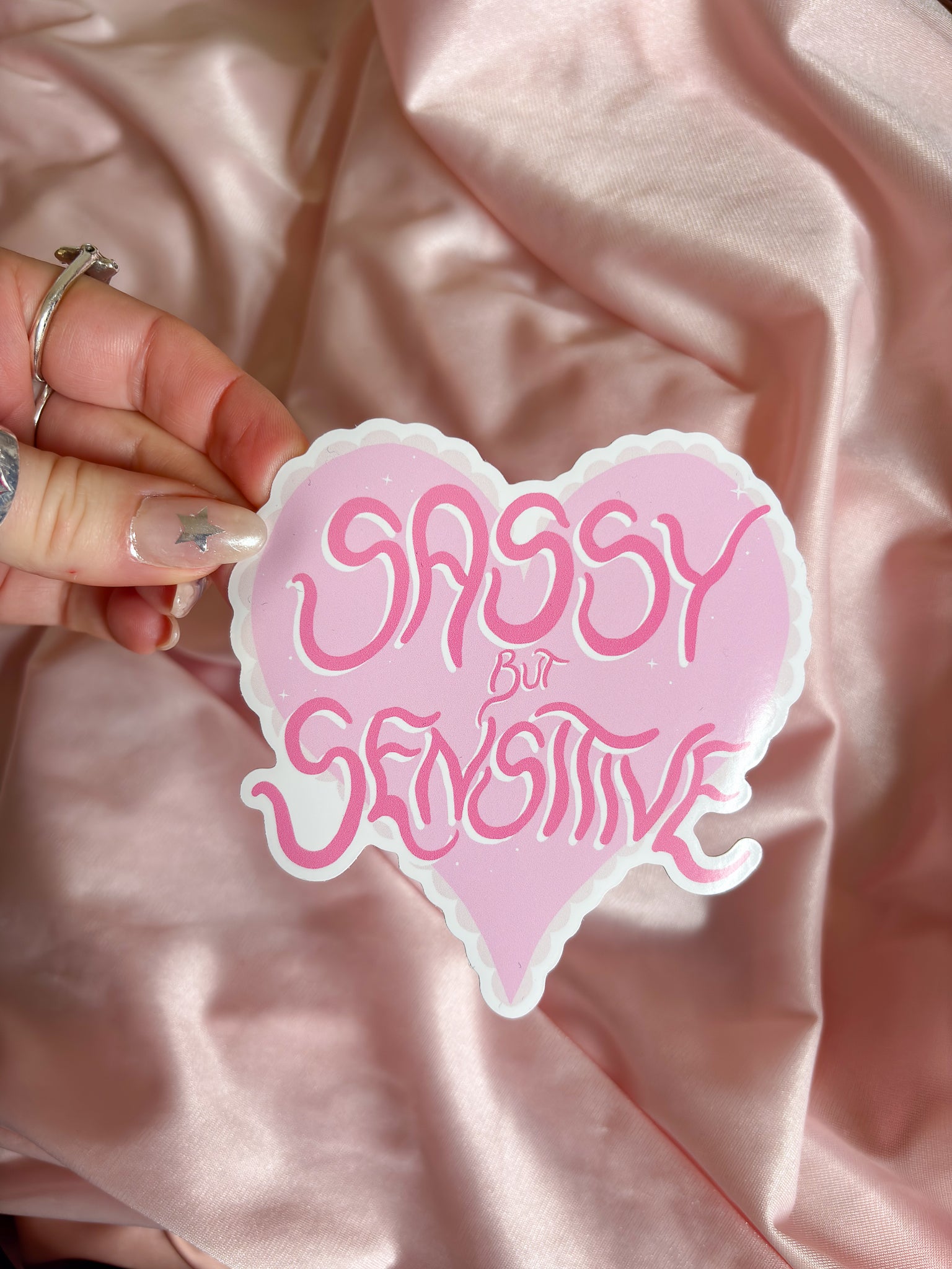 Sassy but sensitive