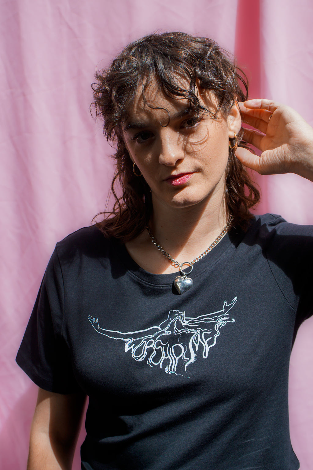 Worship Me baby tee