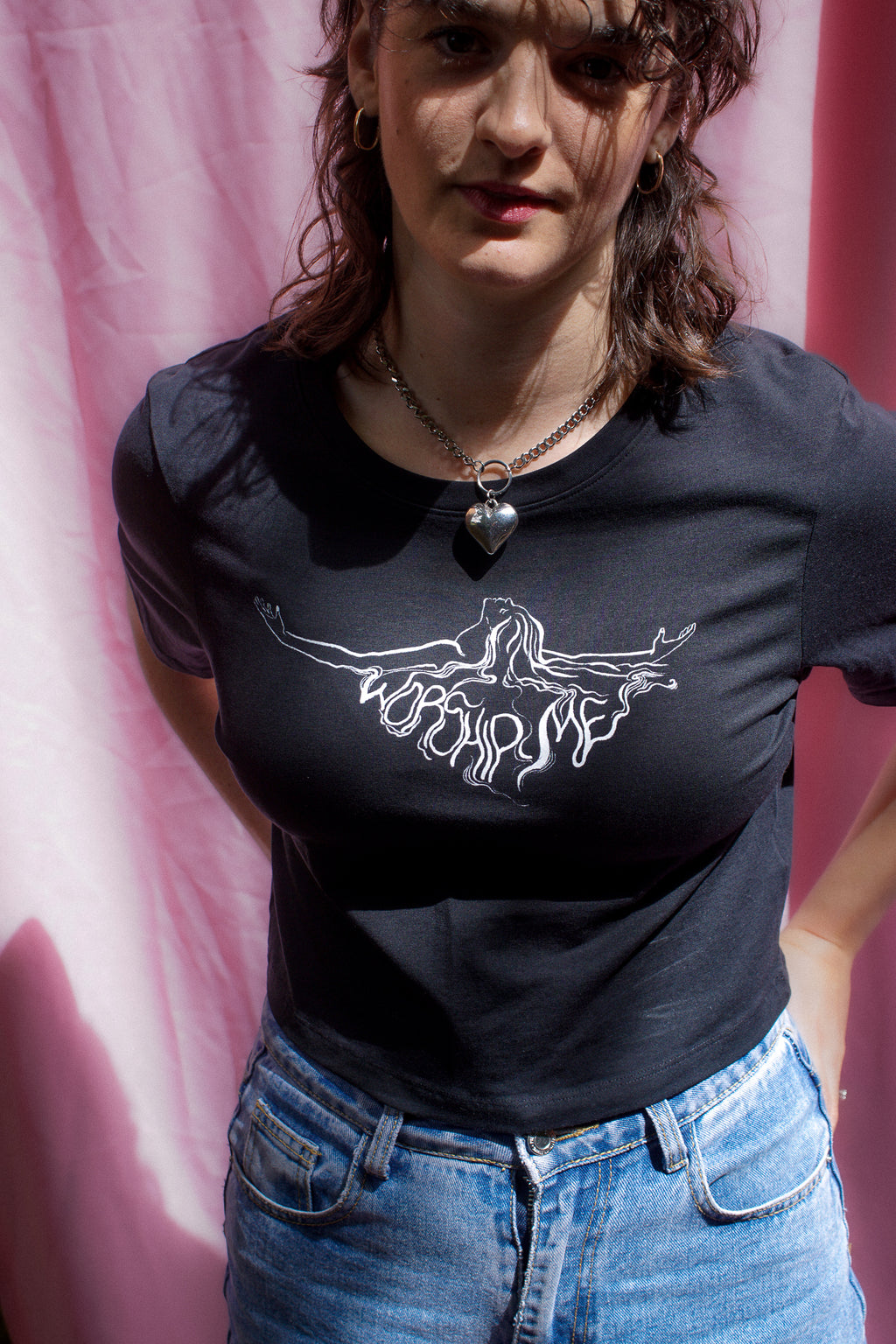 Worship Me baby tee