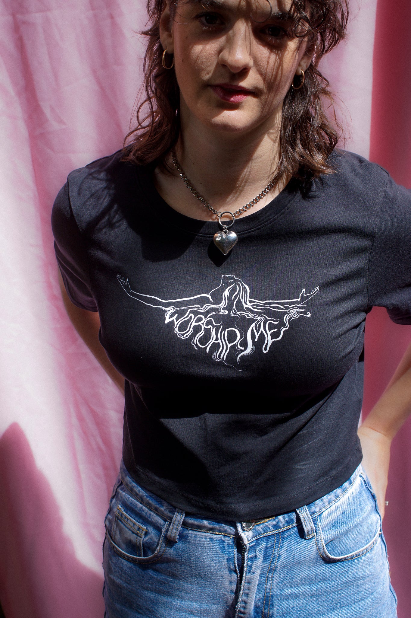 Worship Me baby tee