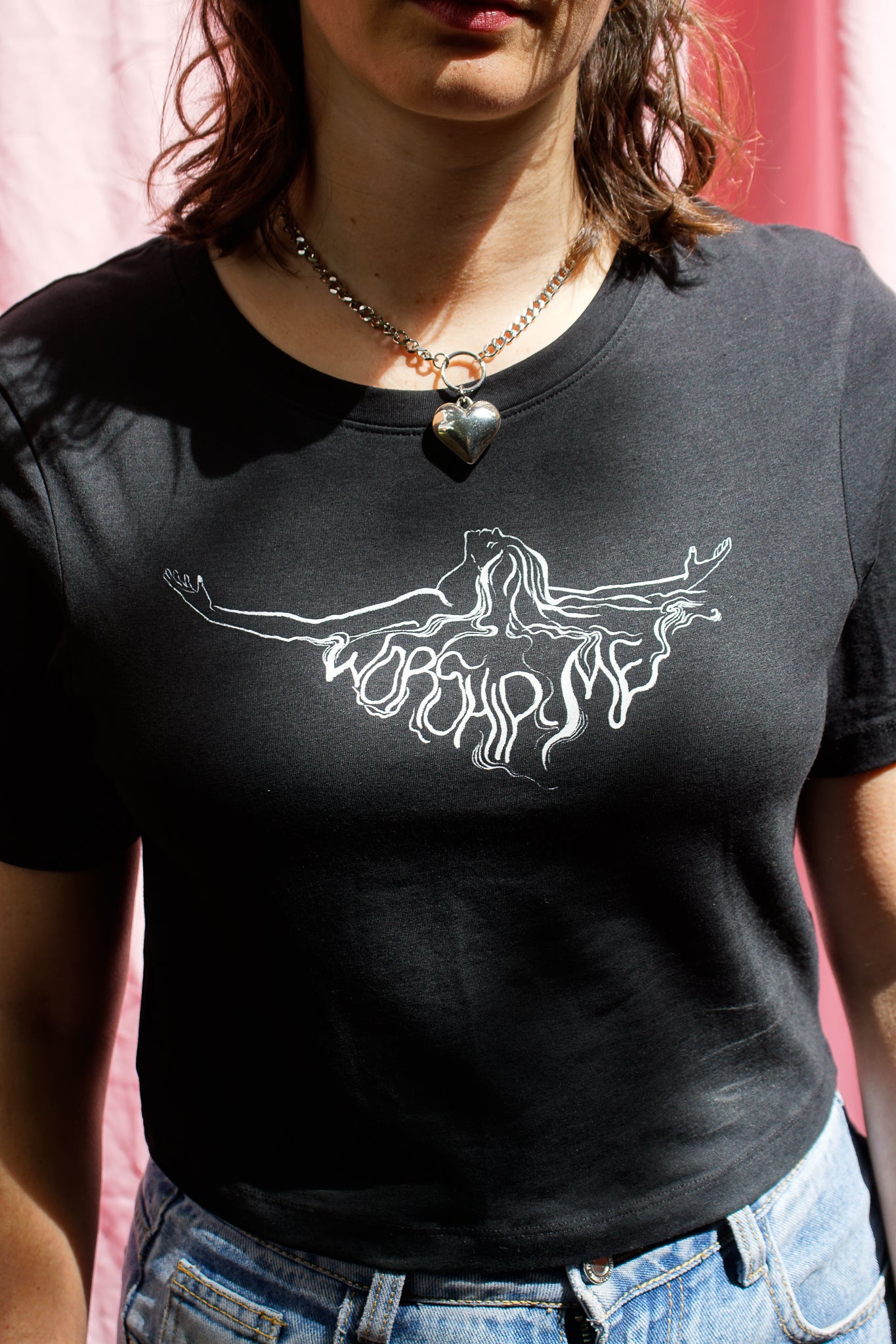 Worship Me baby tee