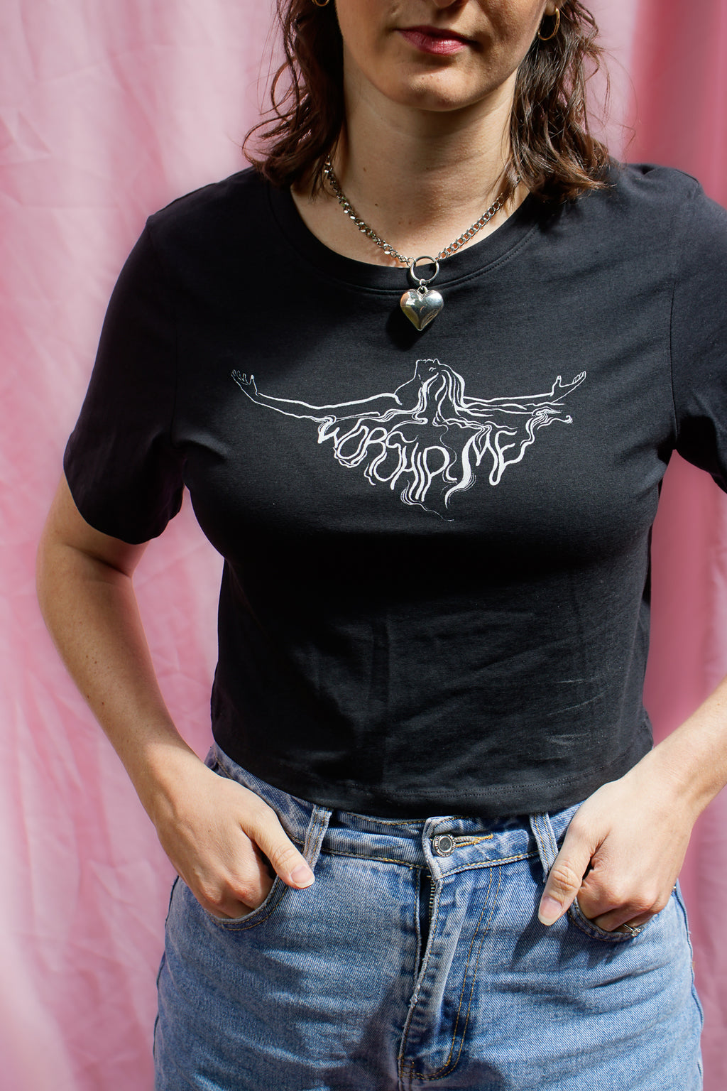 Worship Me baby tee