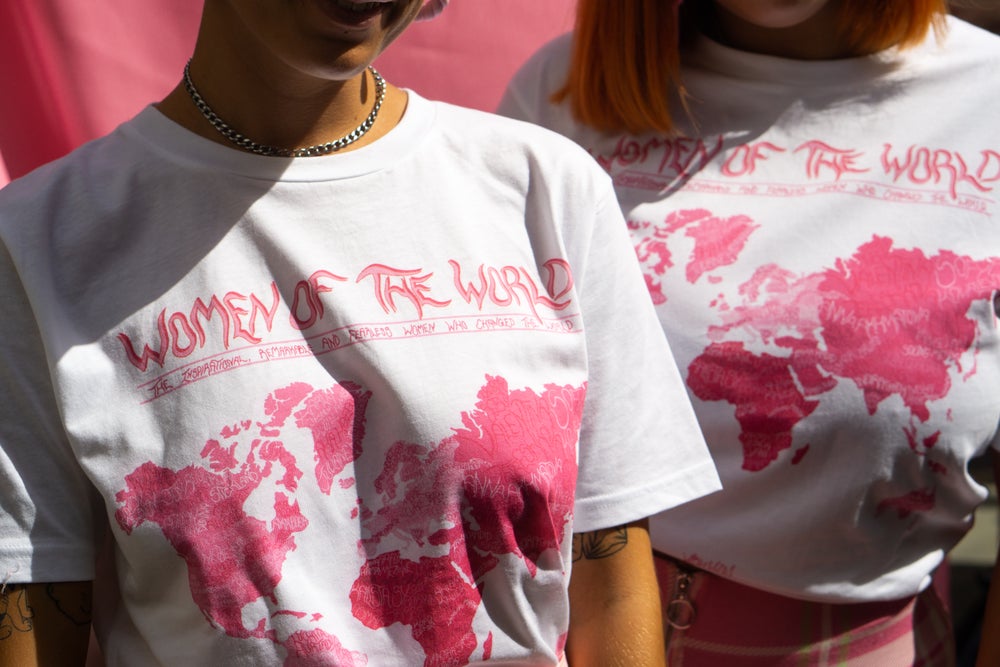women of the world t-shirt