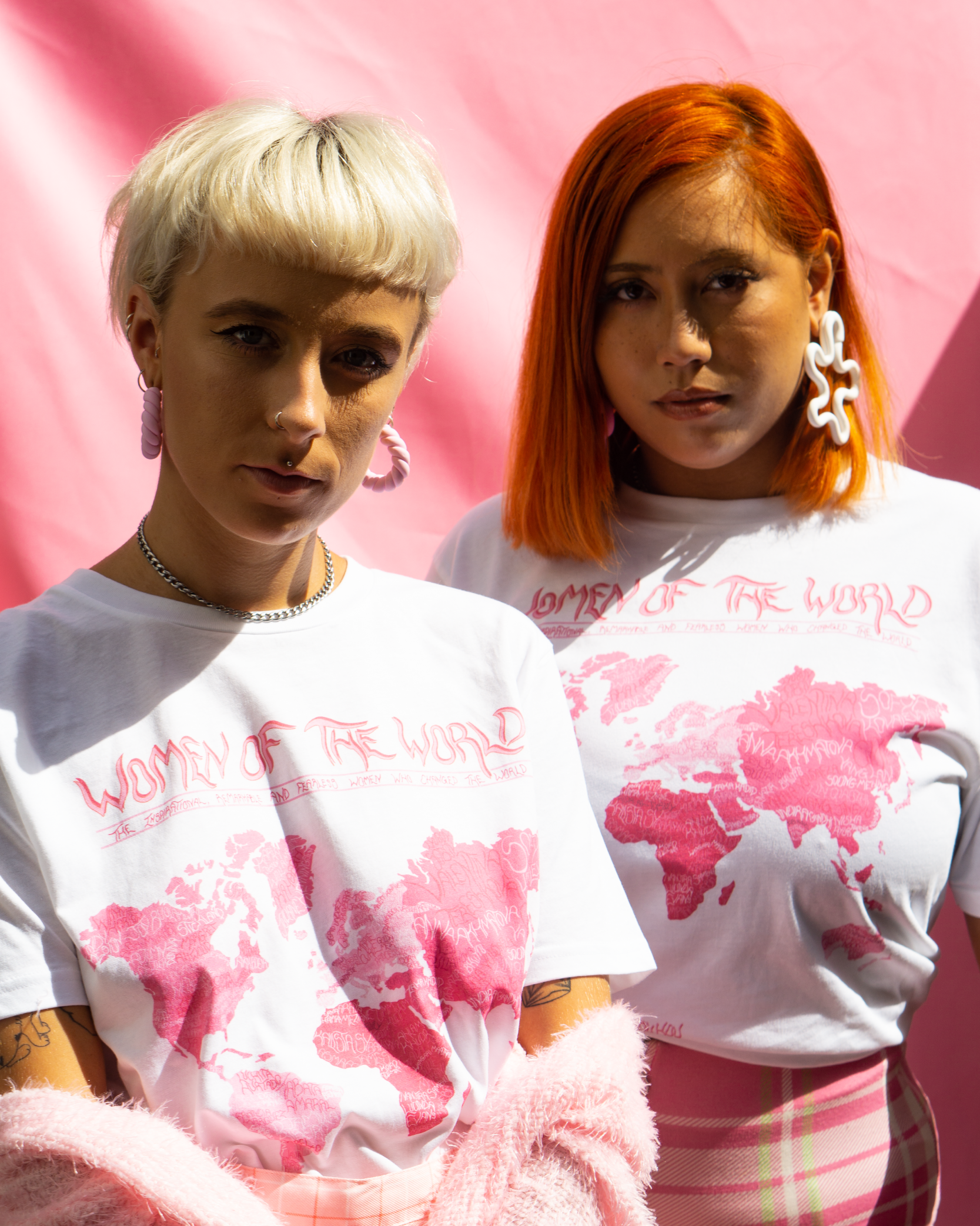 women of the world t-shirt