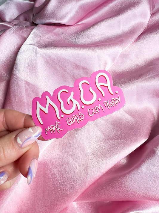 M.G.C.A sticker