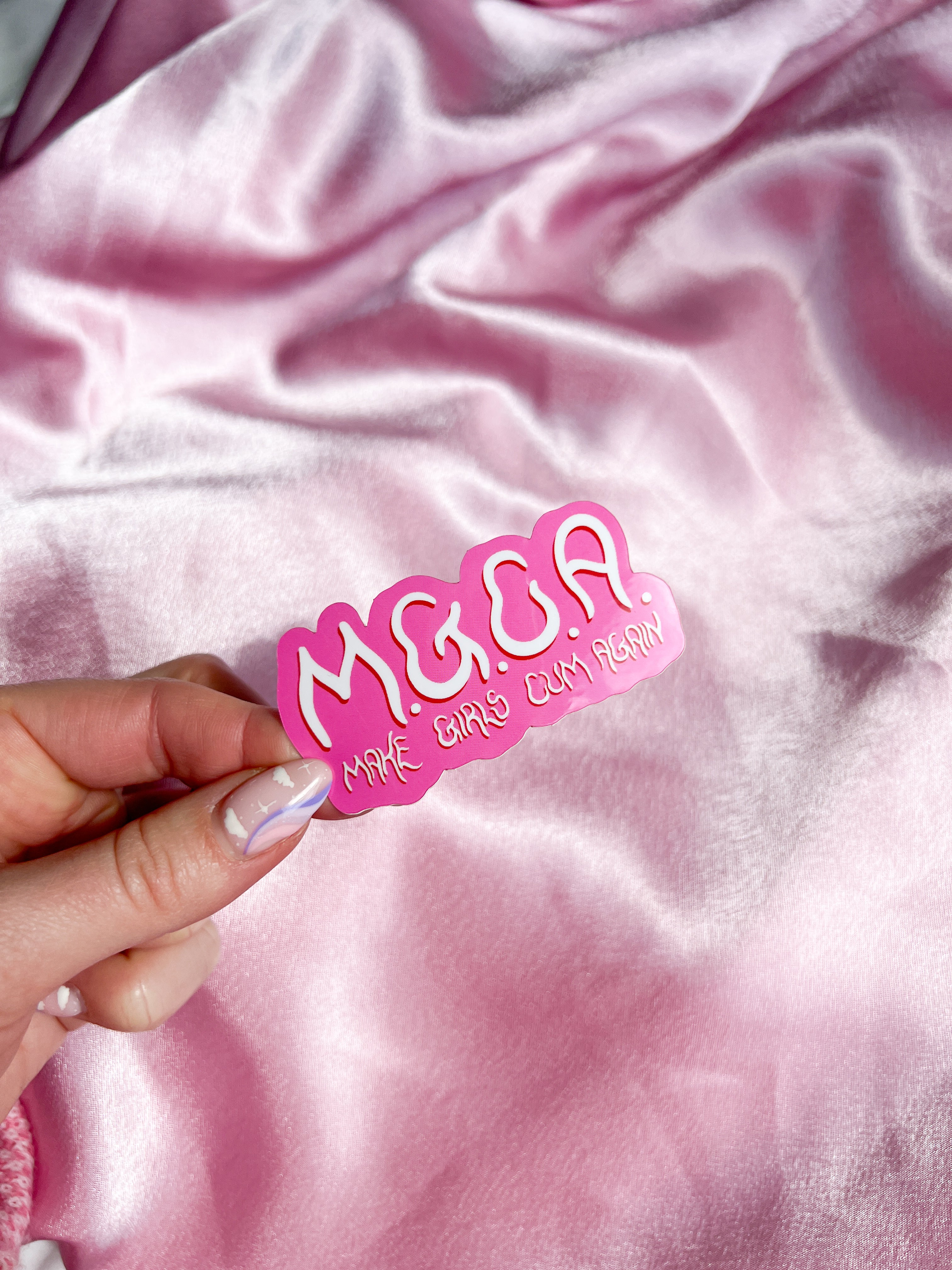 M.G.C.A sticker