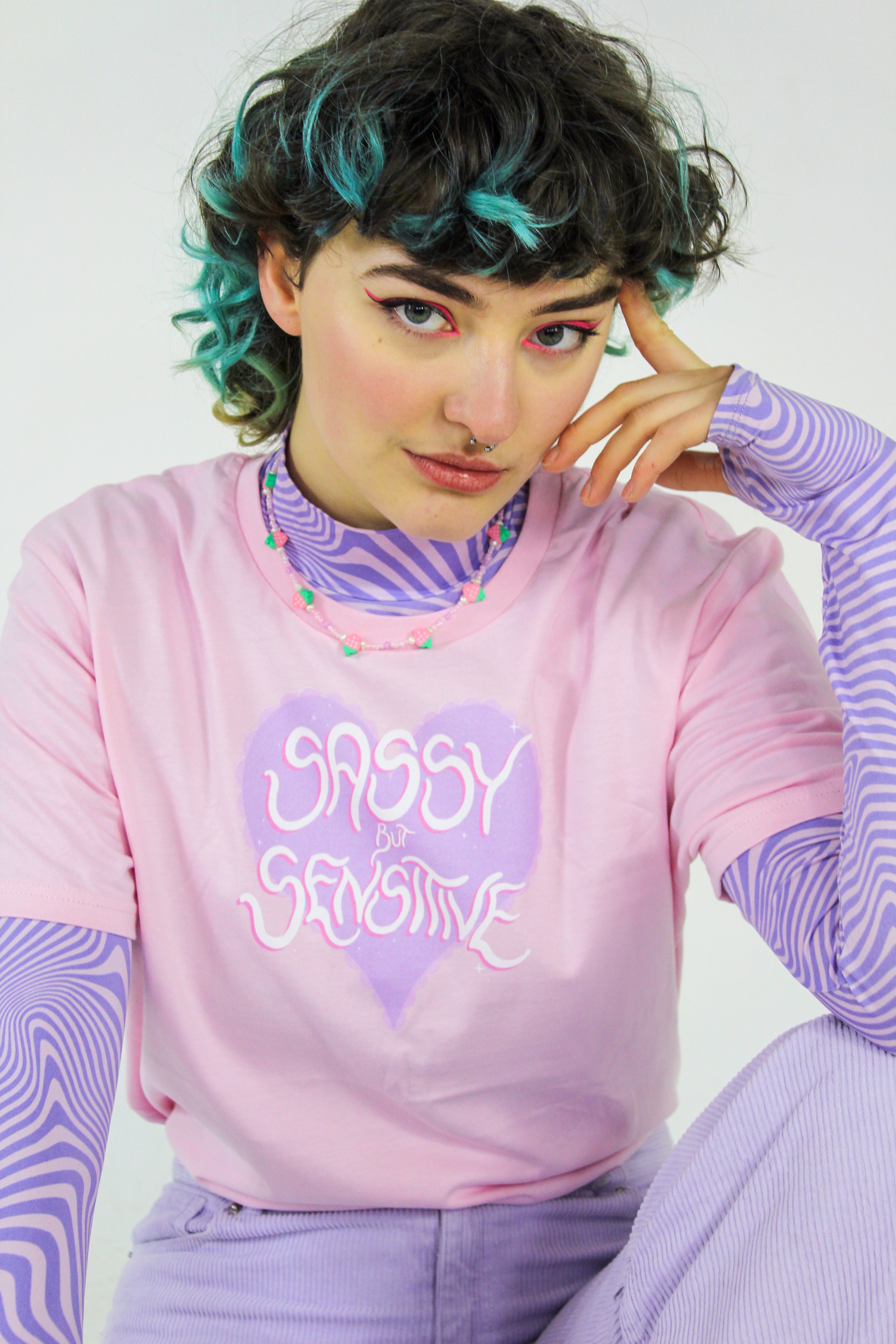 Sassy but sensitive