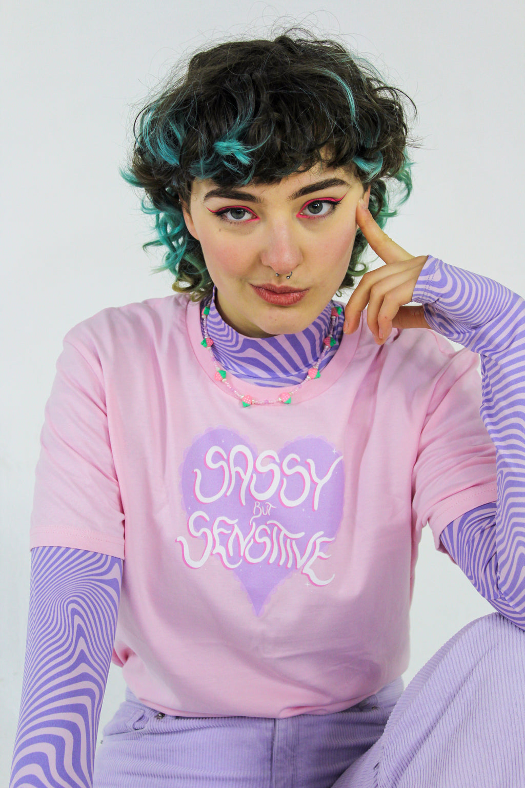 Sassy but sensitive