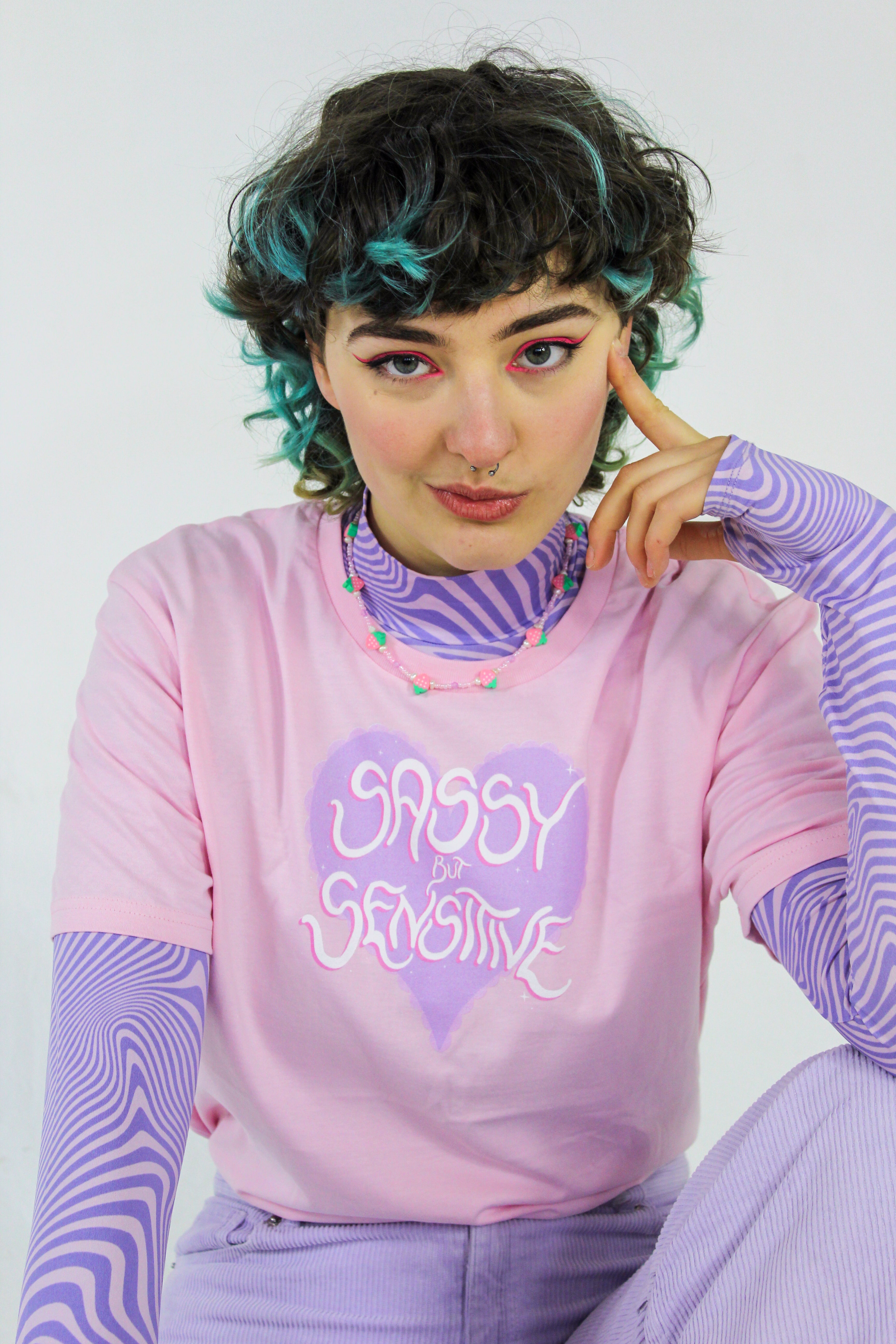 Sassy but sensitive