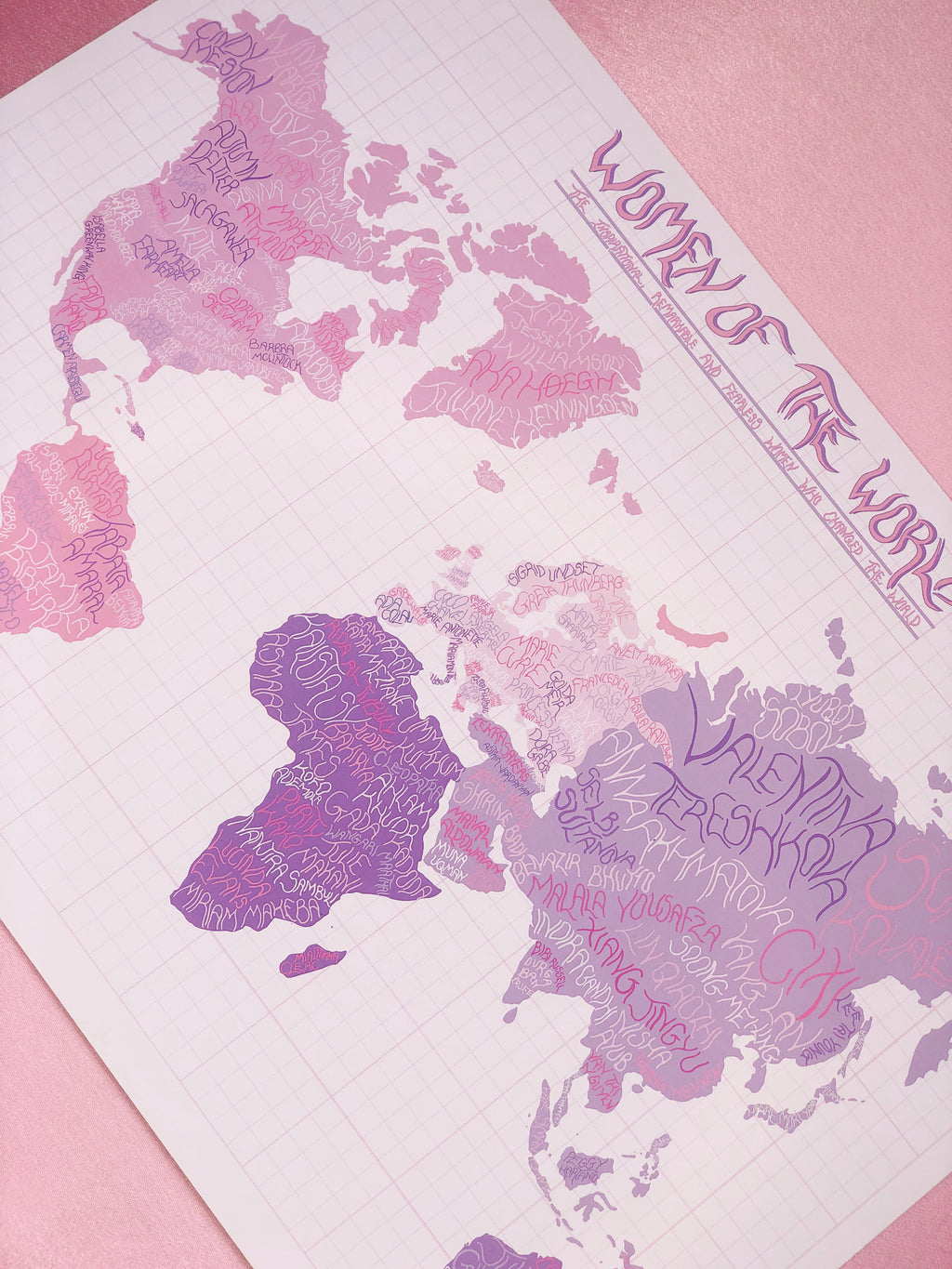 ✨limited edition✨ women of the world map!!