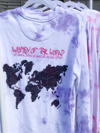 ✨tie-dyed women of the world jumper✨