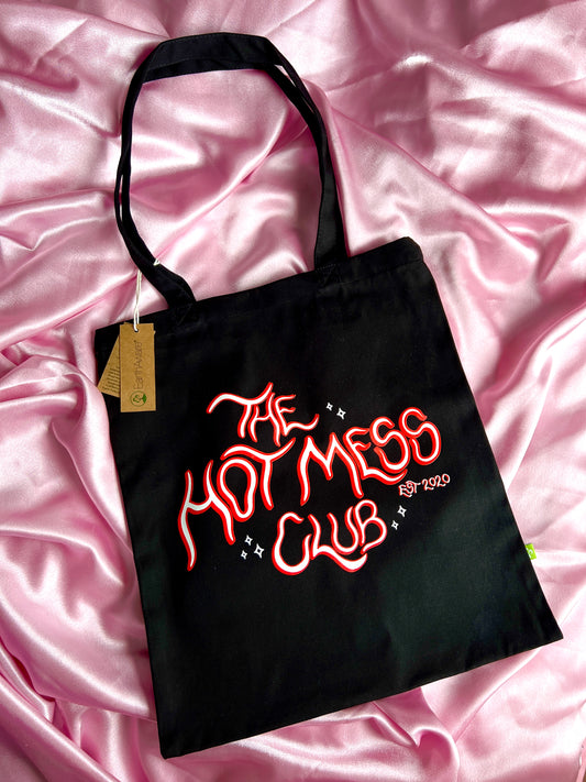 The hot mess club tote bag