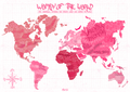 women of the world map