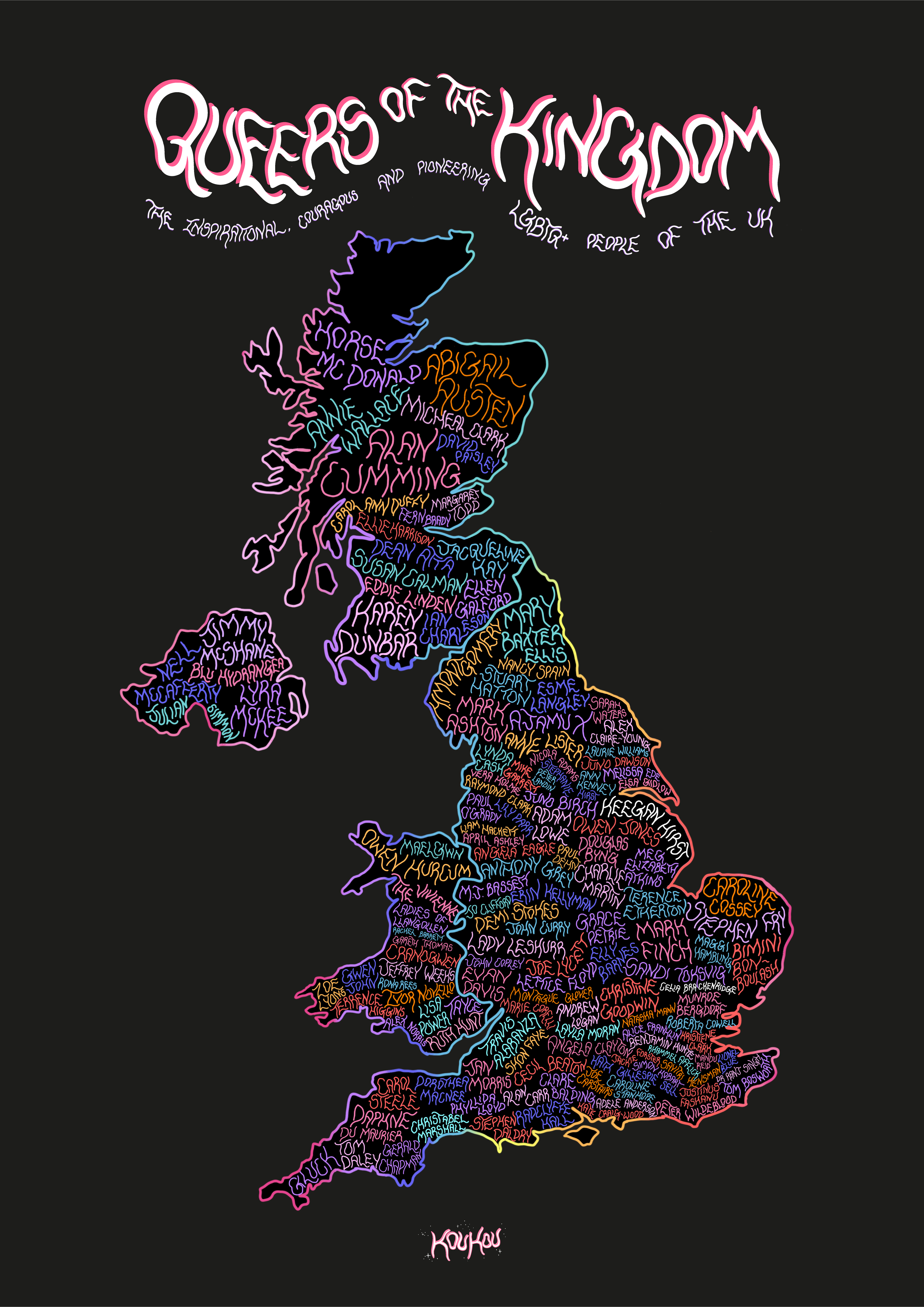 queers of the kingdom print