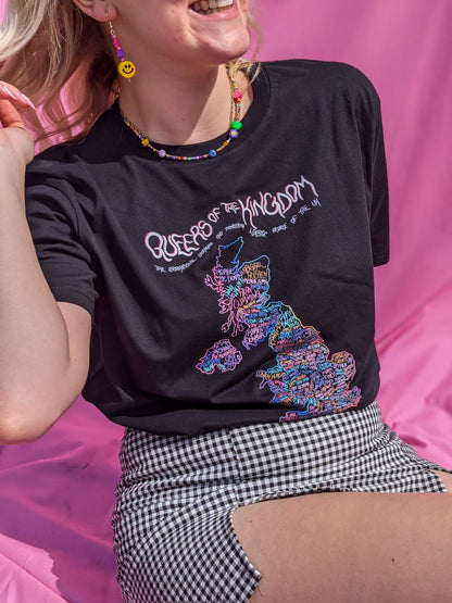 queers of the kingdom t-shirt black
