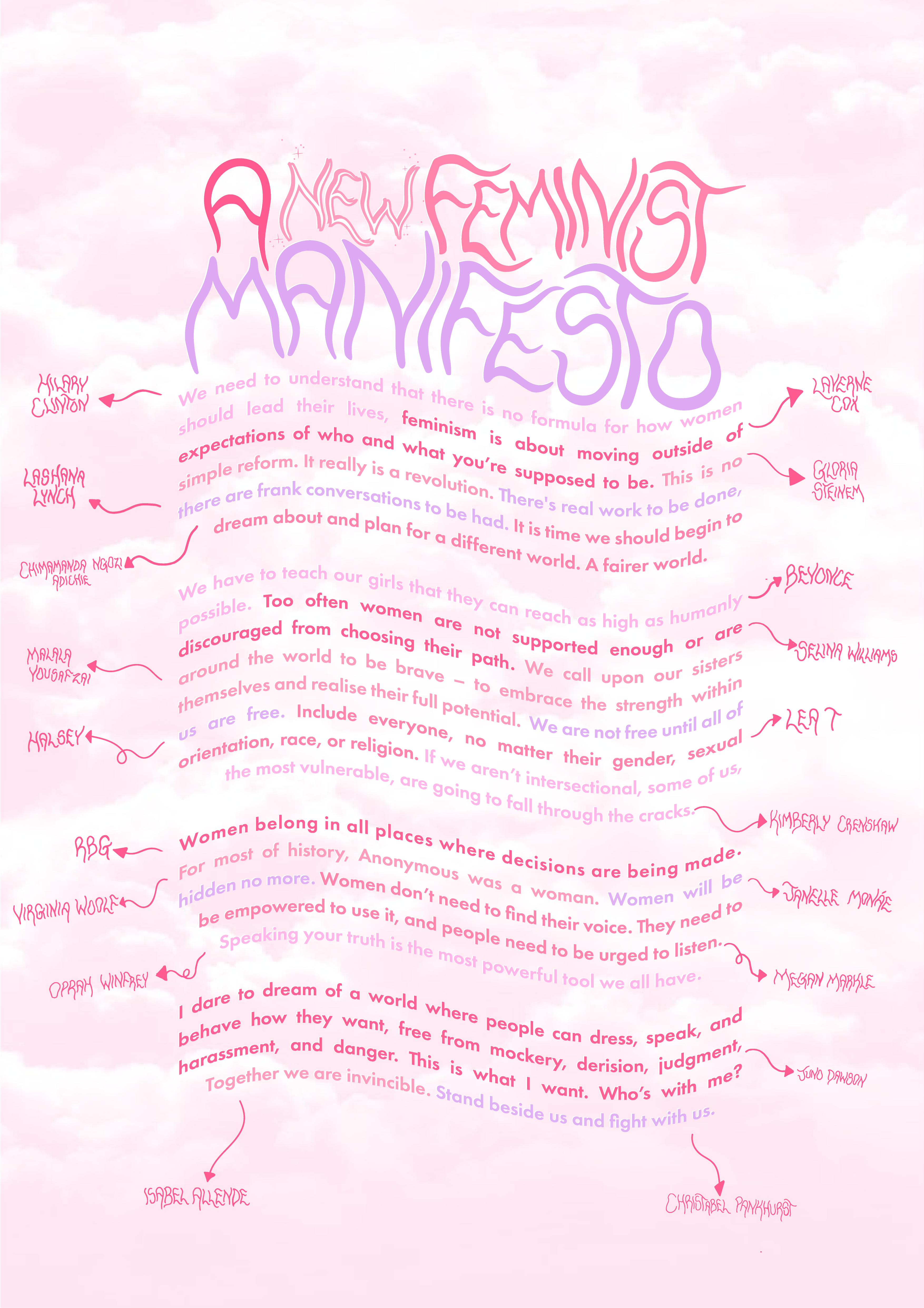 ✨a new feminist manifesto print✨