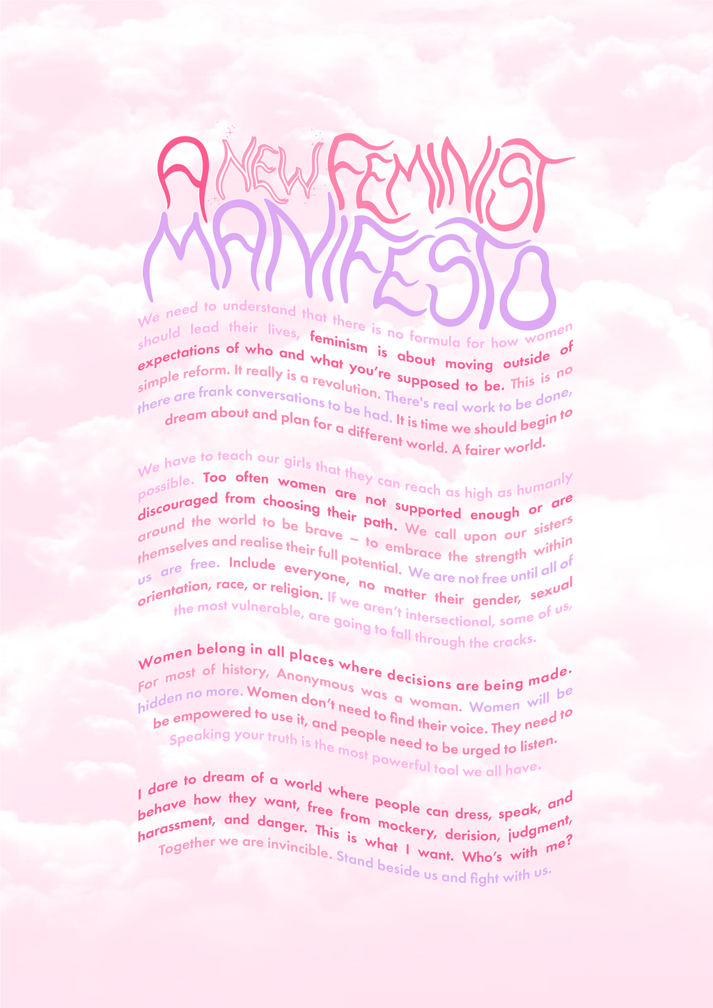 ✨a new feminist manifesto print✨