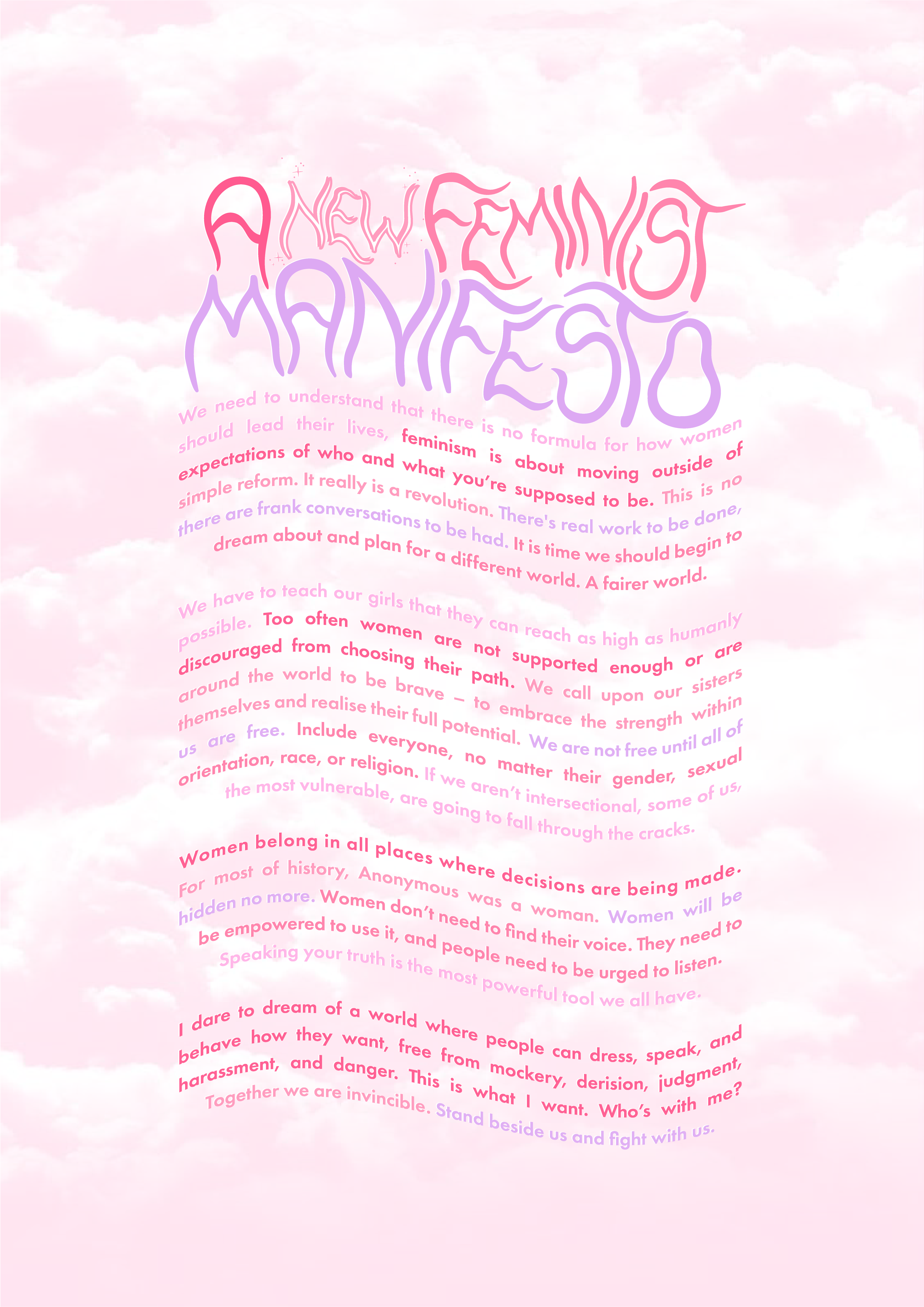 ✨a new feminist manifesto print✨